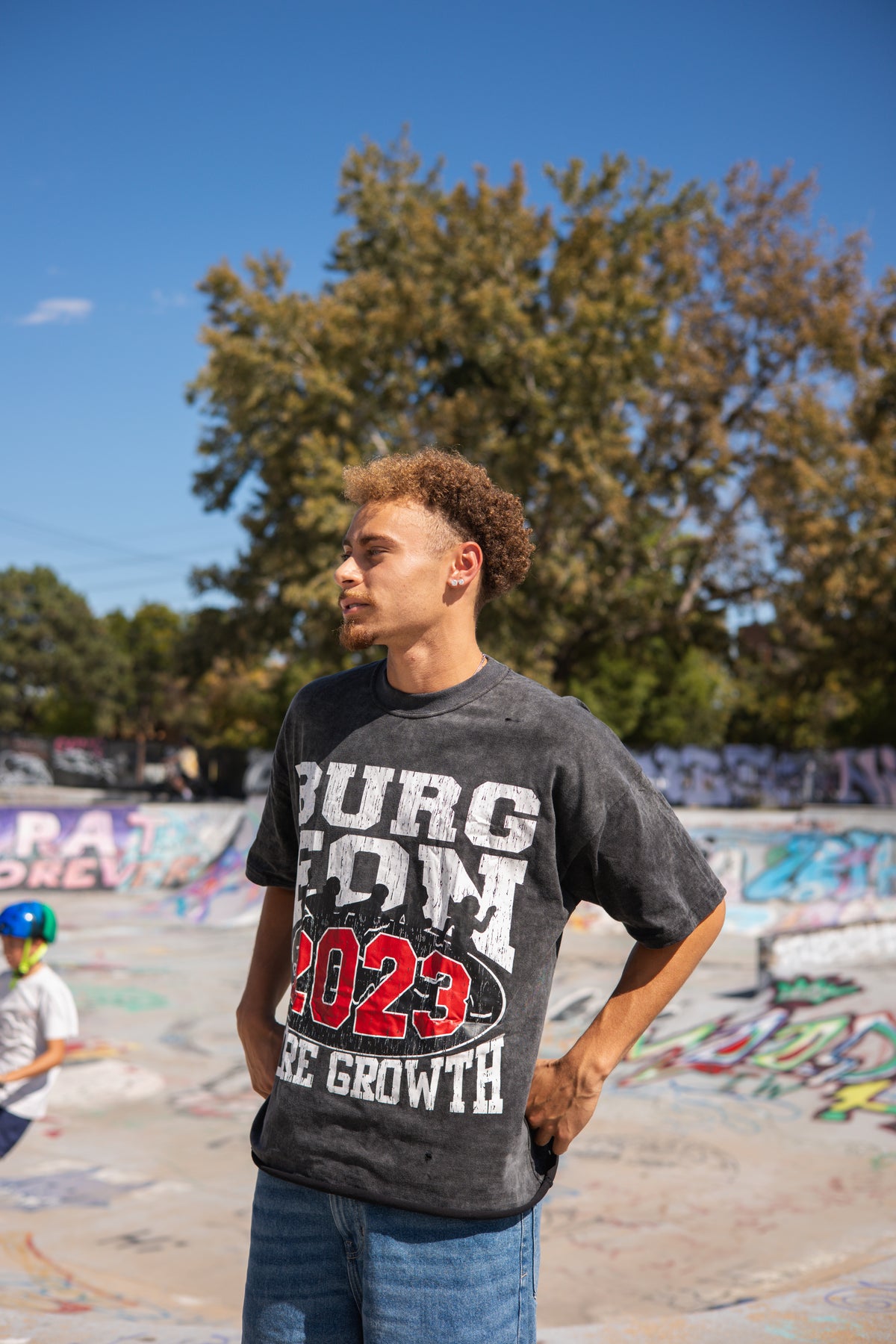 Black Growth Tee
