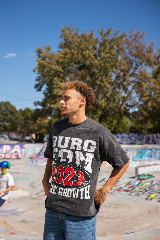 Black Growth Tee